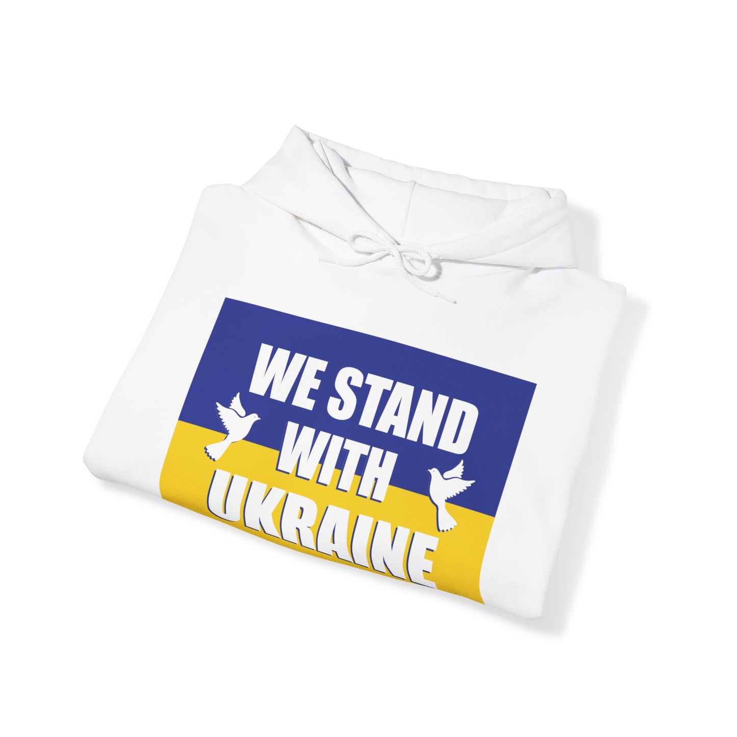 “We Stand With Ukraine” Unisex Hoodie