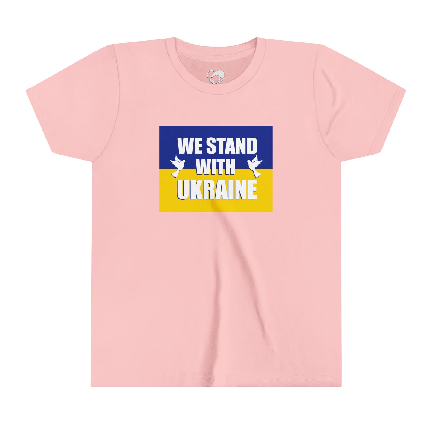 “We Stand With Ukraine” Youth T-Shirt