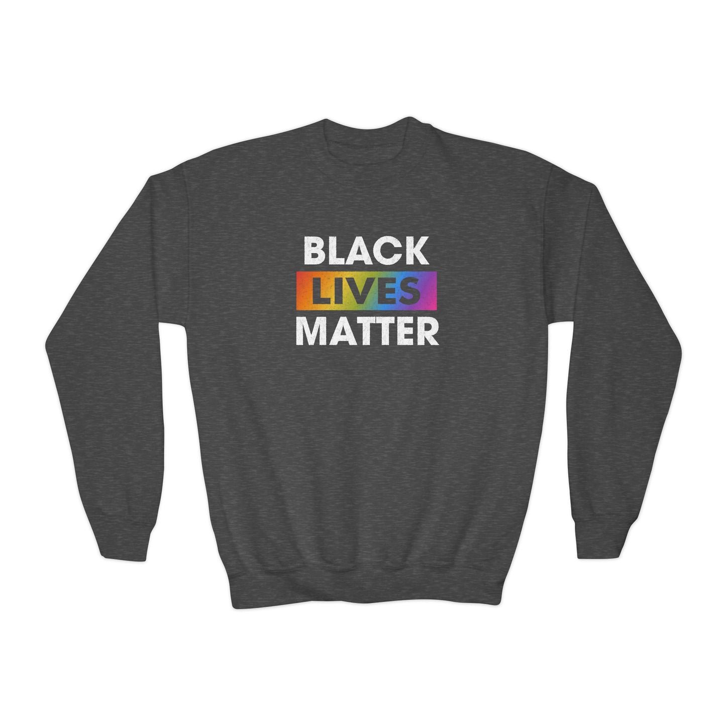 “Black Lives Matter (LGBTQ+)” Youth Sweatshirt