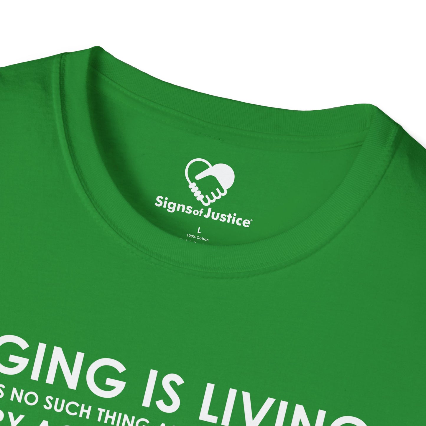 "Aging Is Living" Unisex T-Shirt