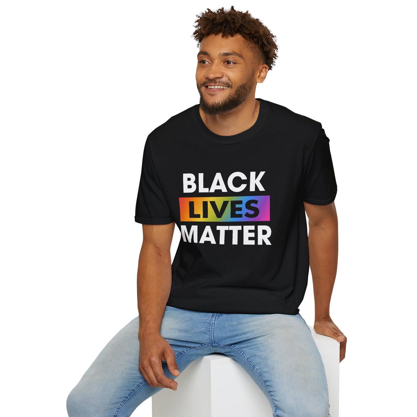 “Black Lives Matter (LGBTQ+)” Unisex T-Shirt