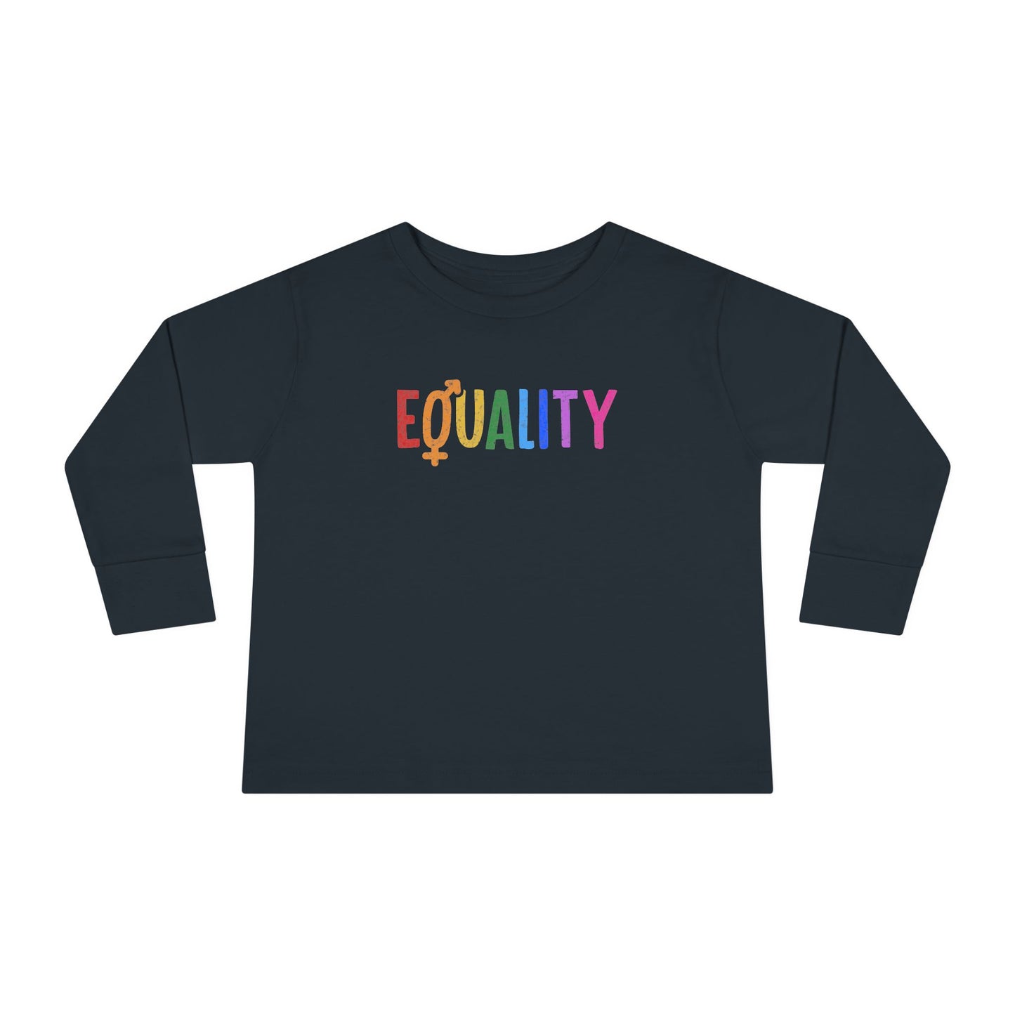 “LGBTQIA+ Equality” Toddler Long Sleeve Tee