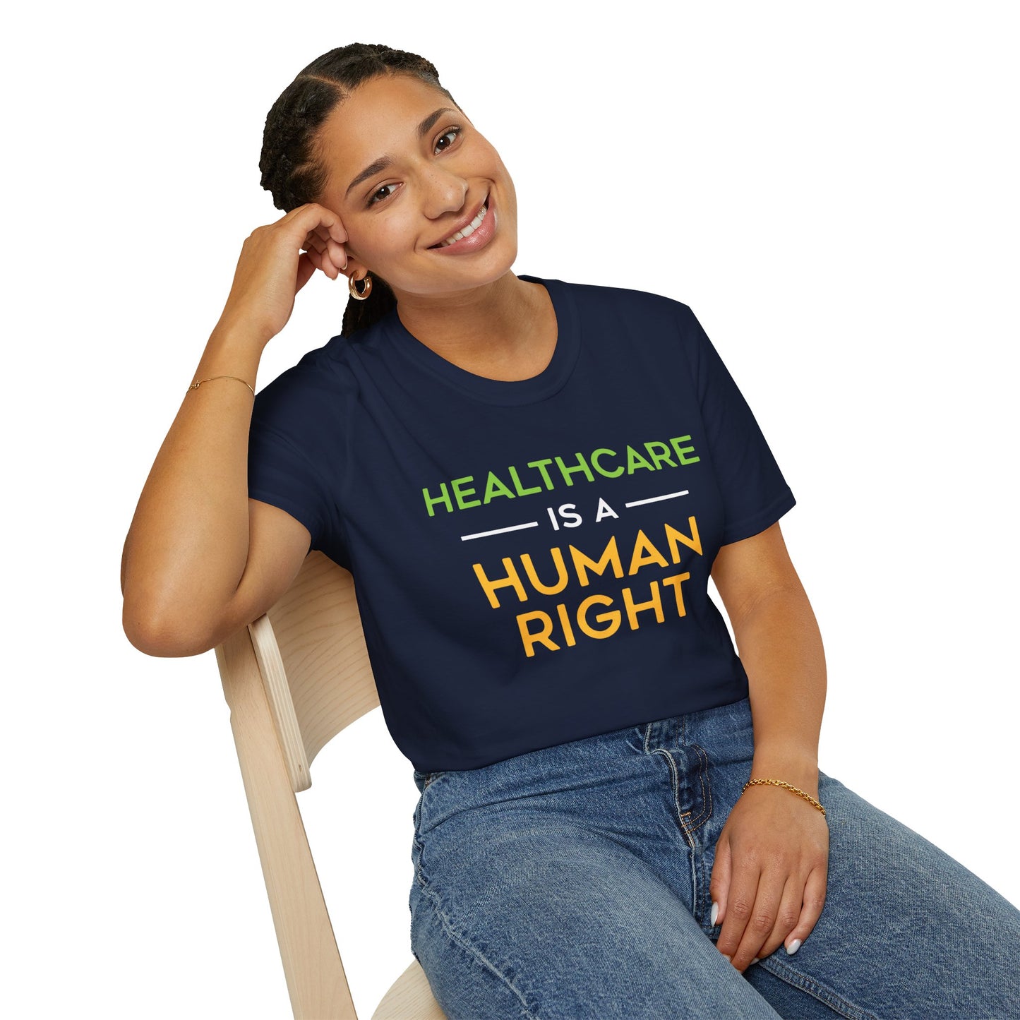 “Healthcare Is A Human Right” Unisex T-Shirt