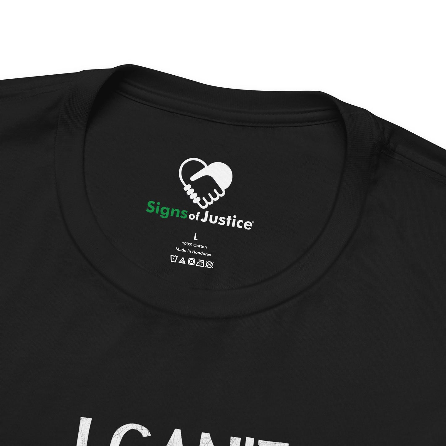 “I Can't Breathe” Unisex T-Shirt (Bella+Canvas)