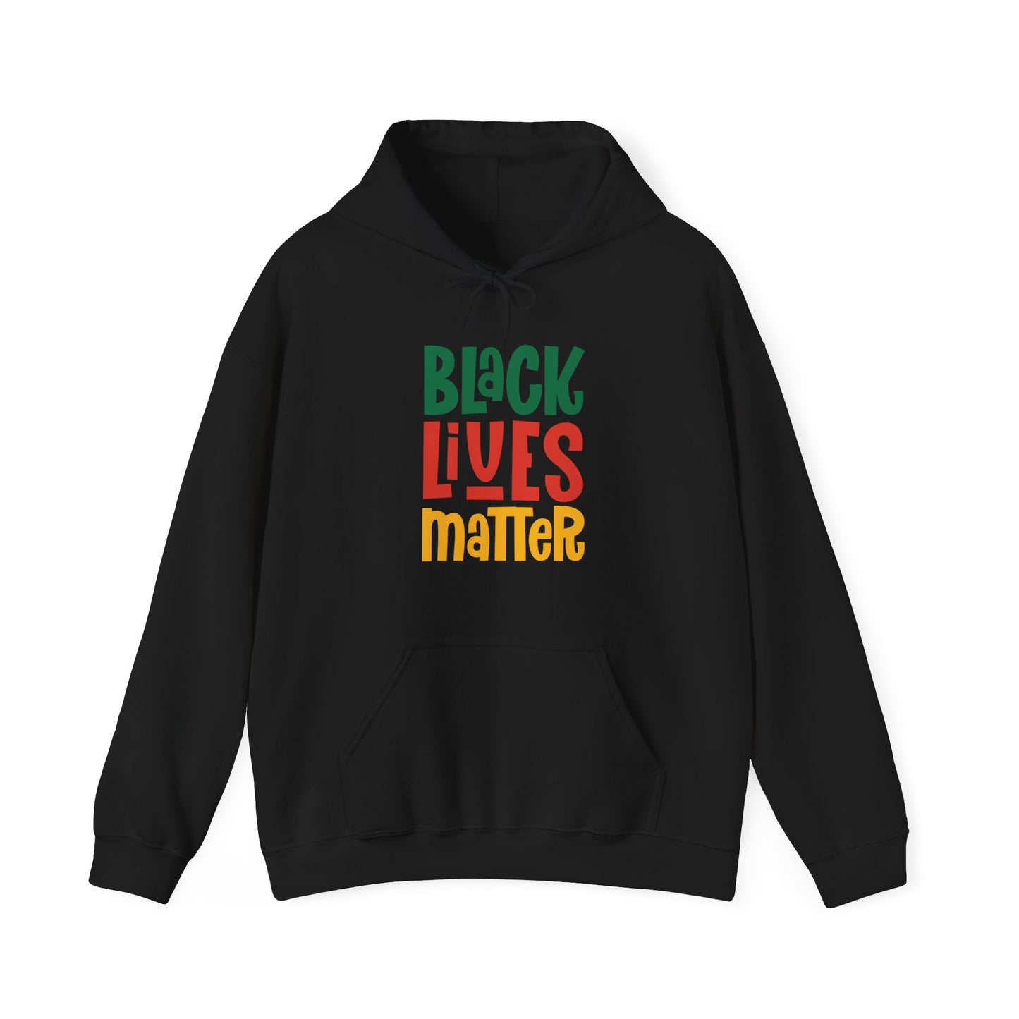 “Black Lives Matter – Solidarity (Pan-Africa 2)” Unisex Hoodie