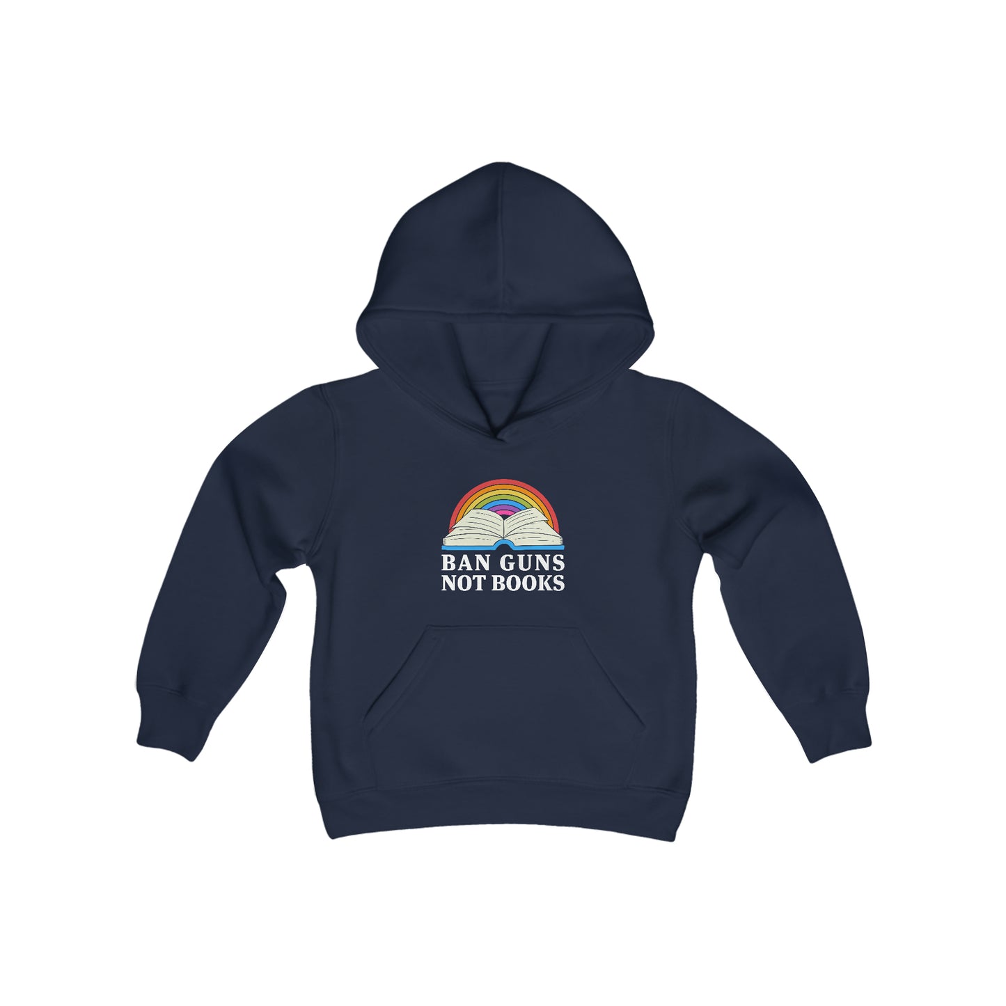 “Ban Guns Not Books” Youth Hoodie