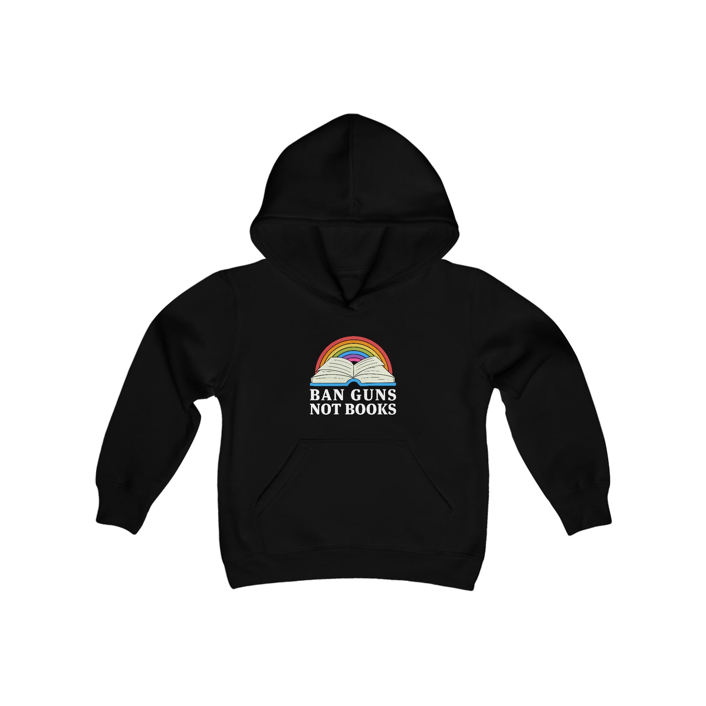 “Ban Guns Not Books” Youth Hoodie