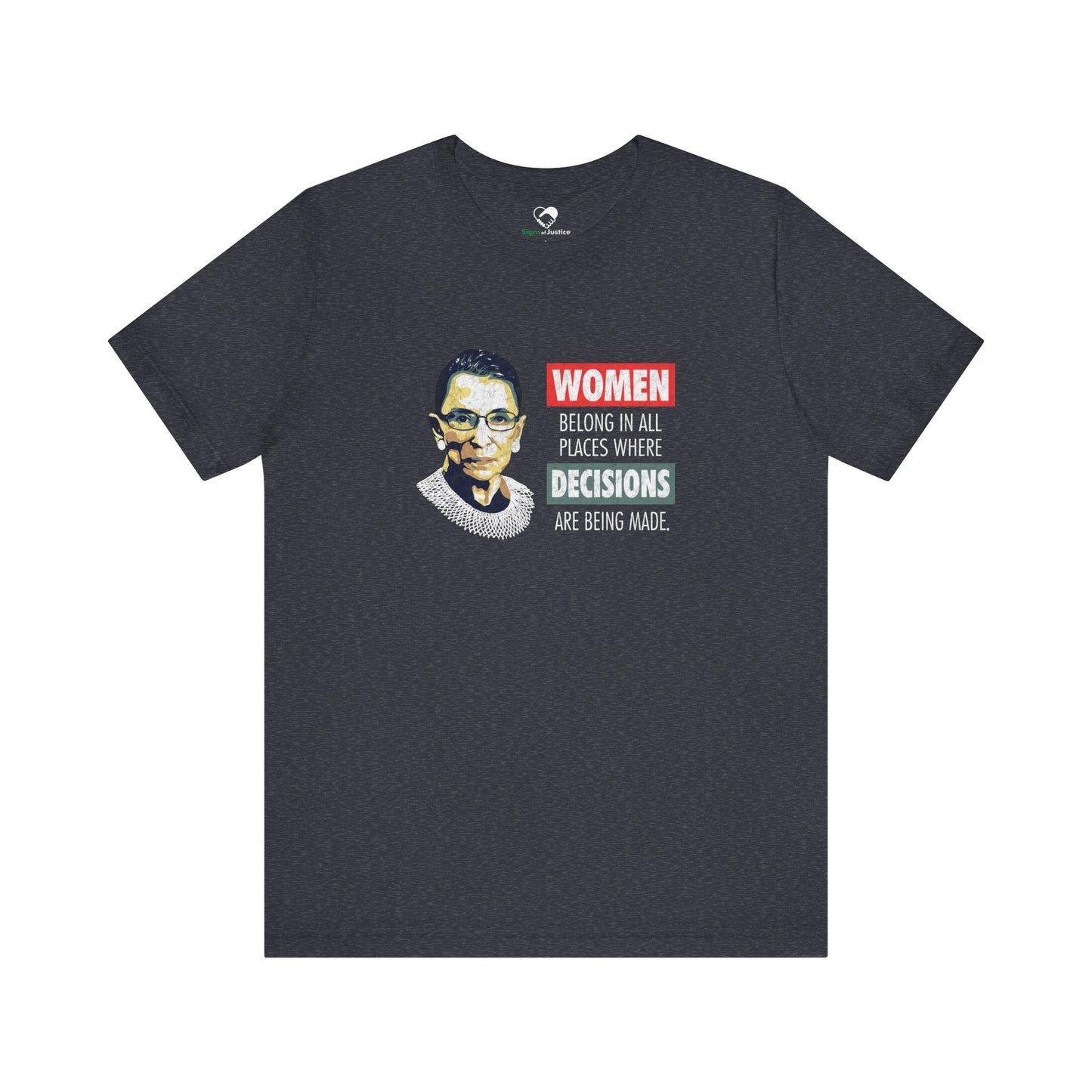 “Notorious RBG” Unisex T-Shirt (Bella+Canvas)