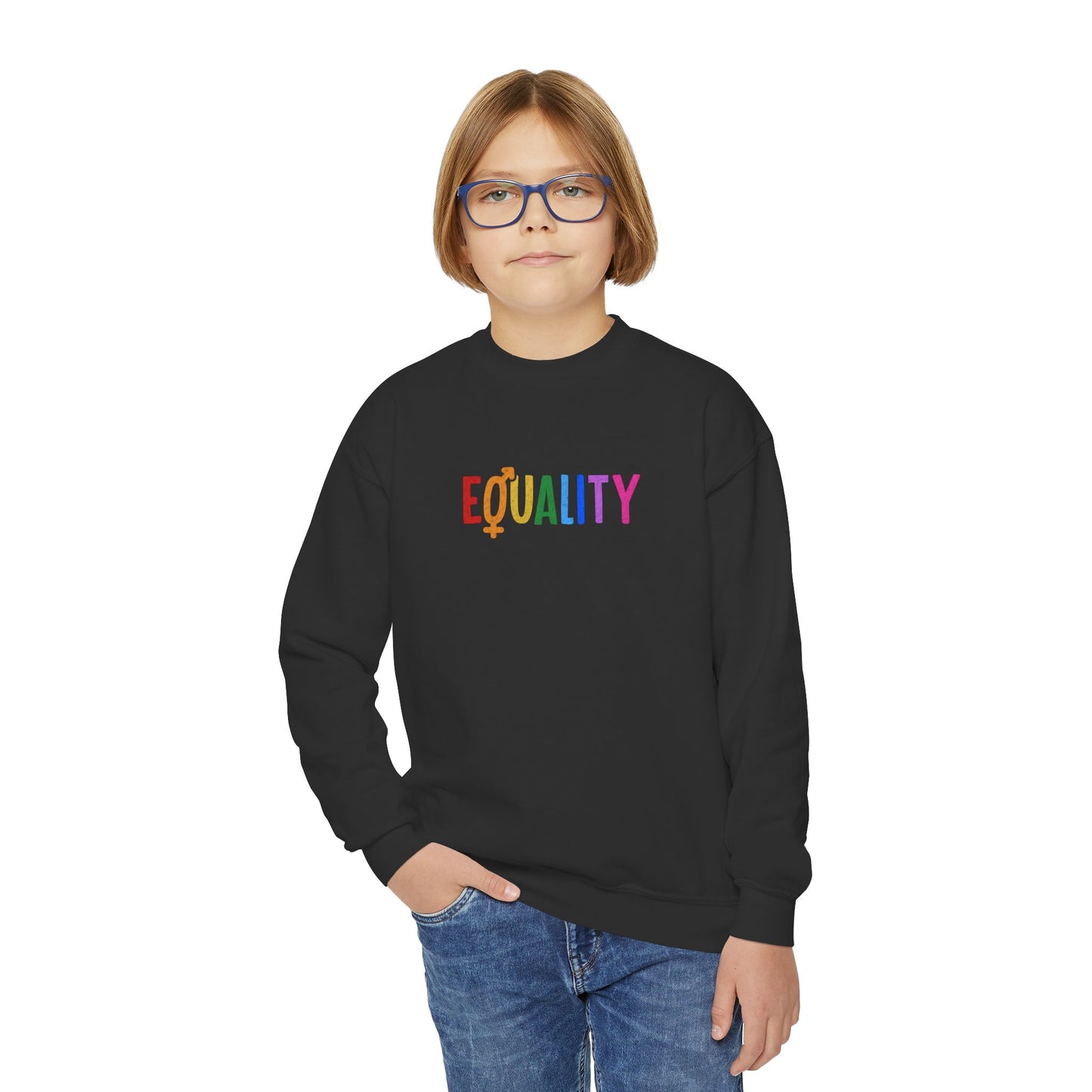 “LGBTQIA+ Equality” Youth Sweatshirt