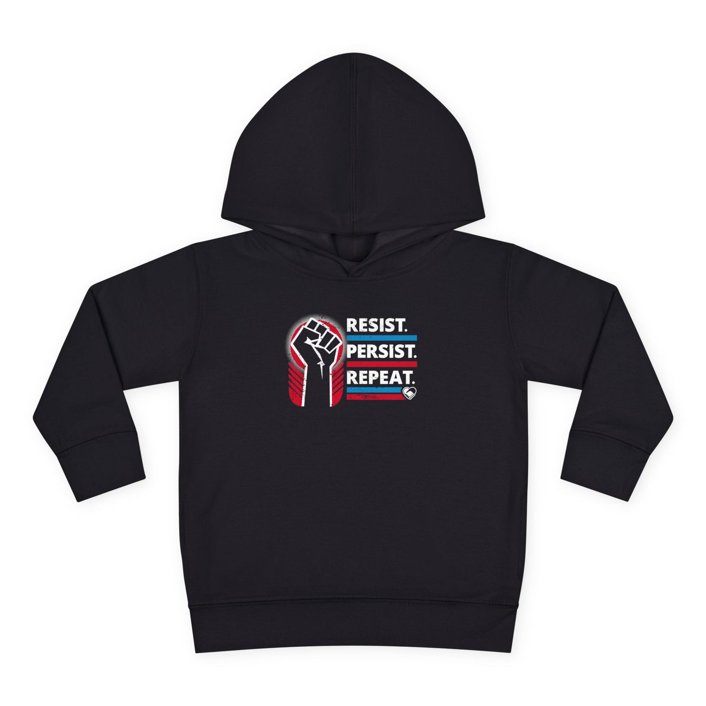 "Resist Persist Repeat" Toddler Hoodie