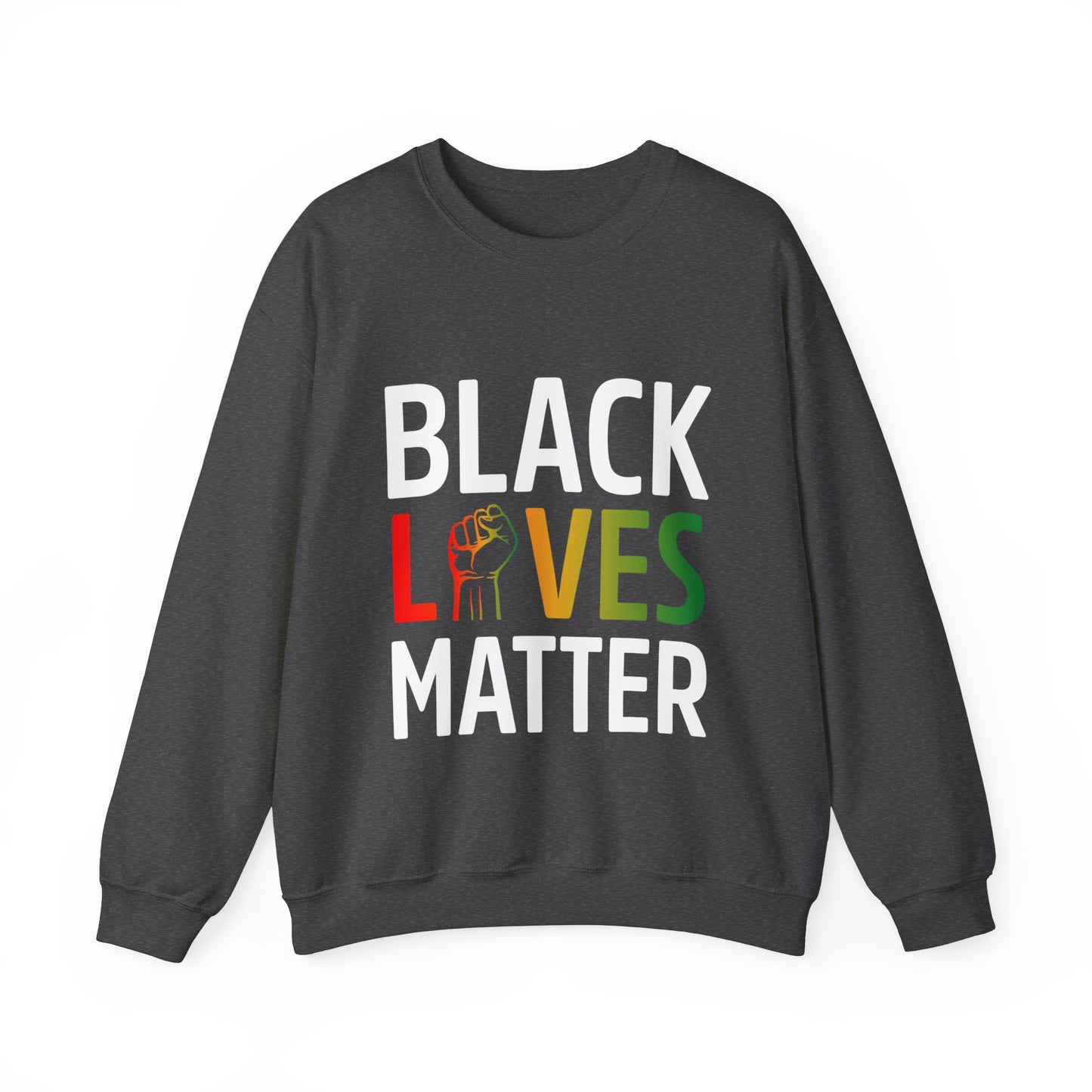 “Black Lives Matter – Unity Fist (Pan-Africa)” Unisex Sweatshirt