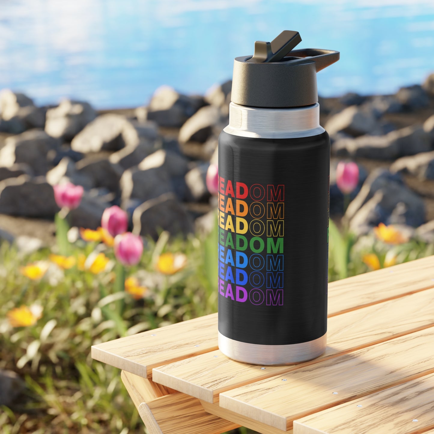 “FREADOM” 32 oz. Tumbler/Water Bottle