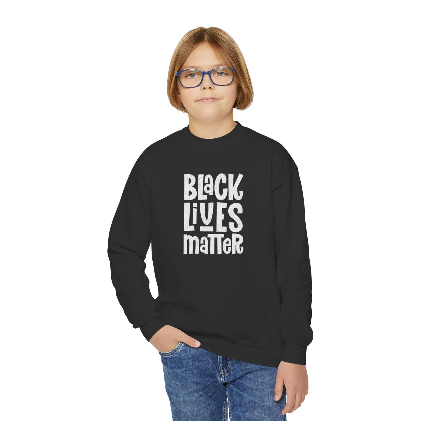"Black Lives Matter – Solidarity” Youth Sweatshirt