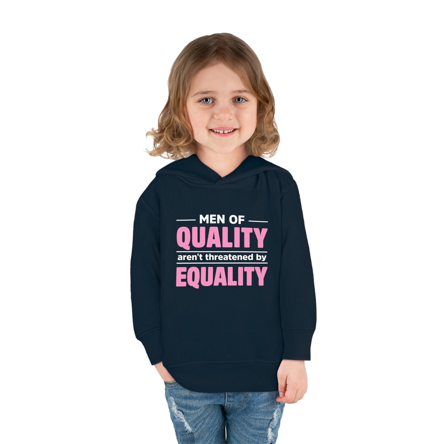 “Men of Quality”  Toddler Hoodie