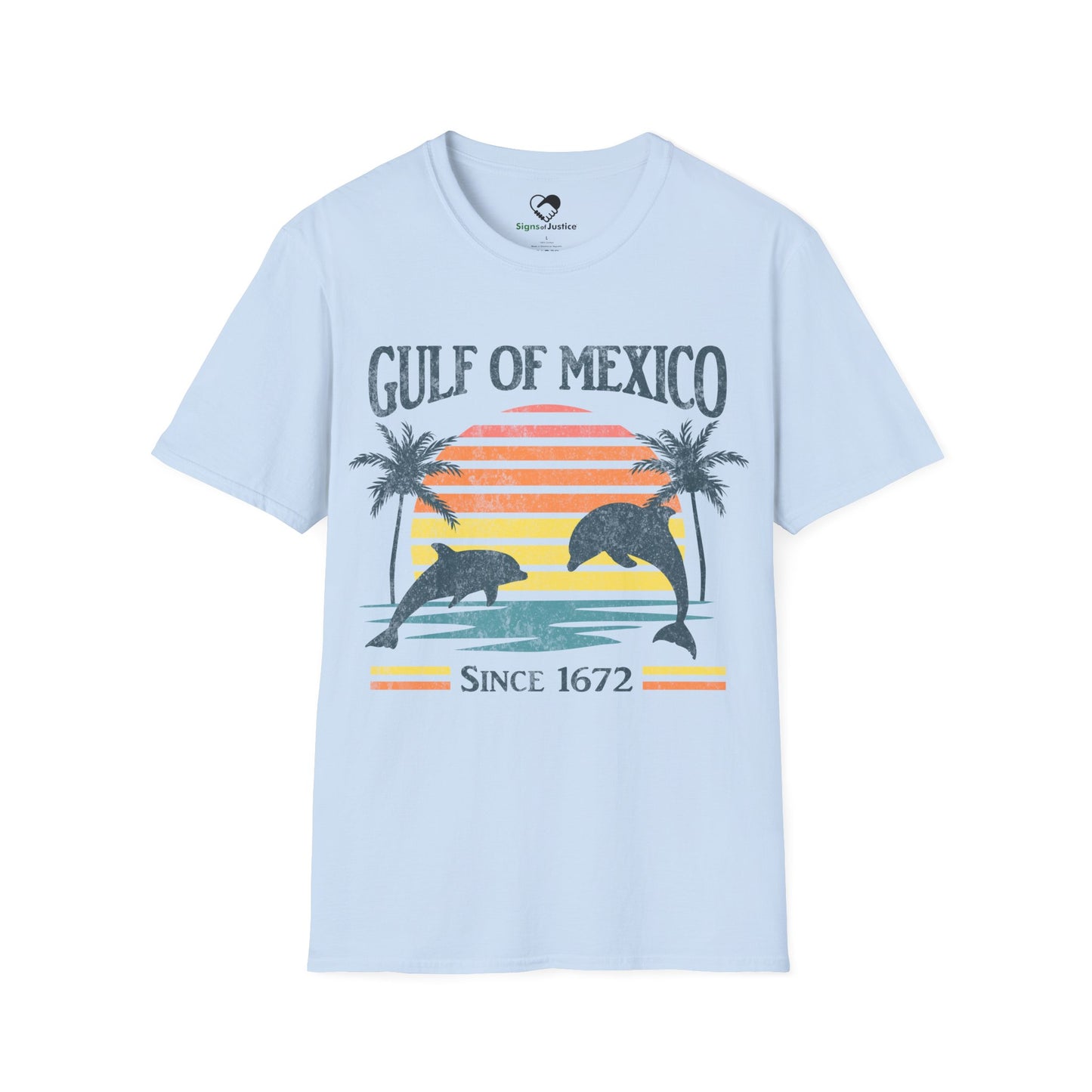 "Gulf of Mexico - Since 1672" Unisex T-Shirt