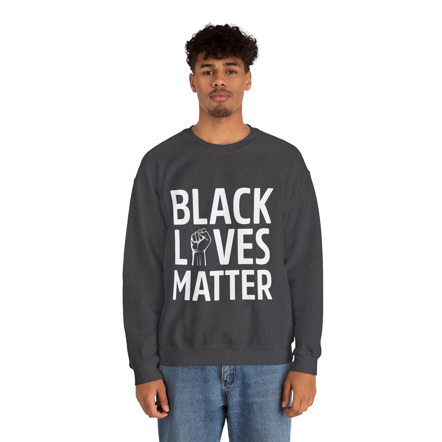 “Black Lives Matter – Unity Fist”  Unisex Sweatshirt