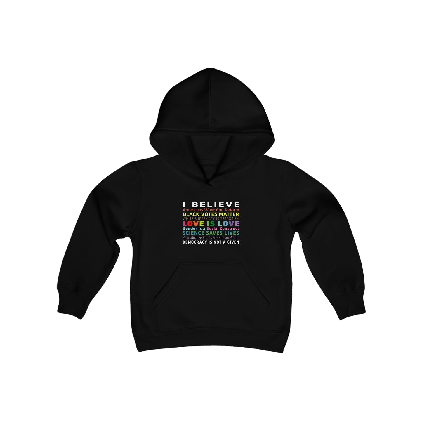 “I / We Believe 2024” Youth Hoodie