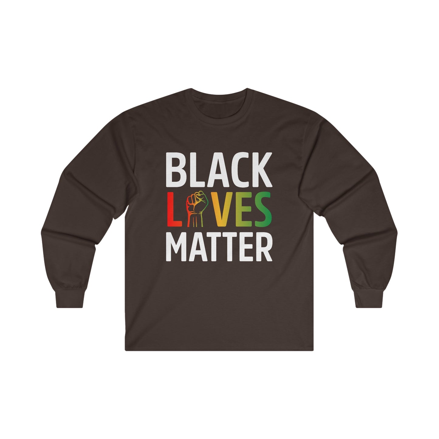 “Black Lives Matter – Unity Fist (Pan-Africa)” Unisex Long Sleeve T-Shirt