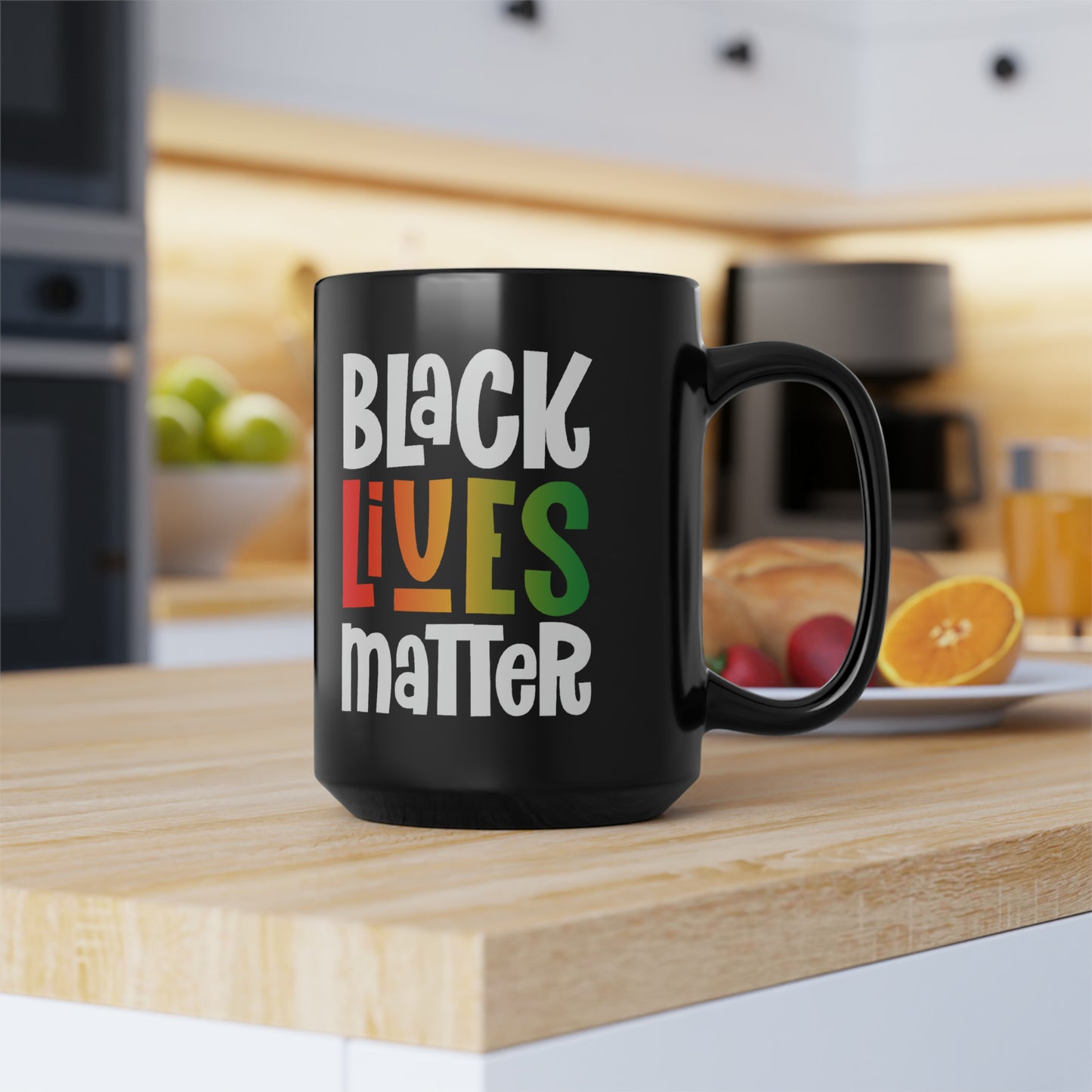 “Black Lives Matter – Solidarity (Pan-Africa 1)” 15 oz. Mug