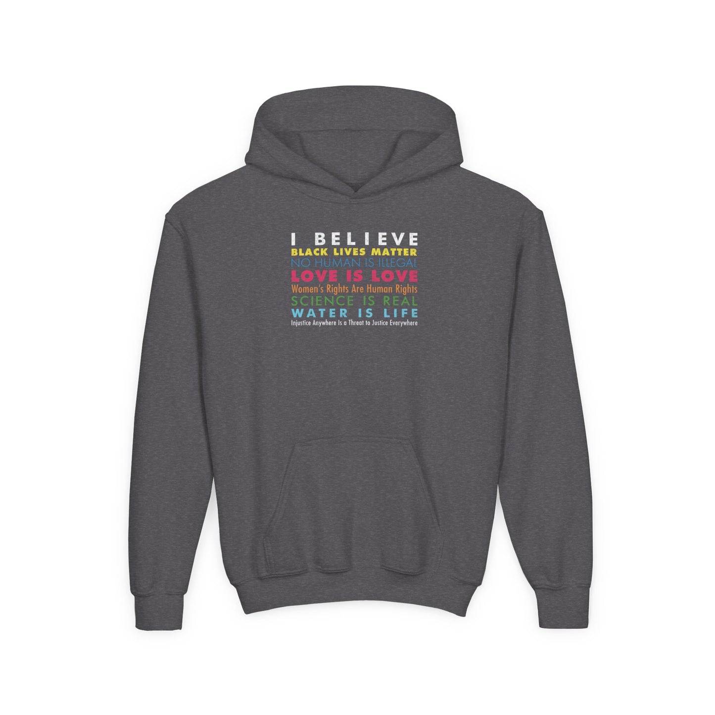 “I / We Believe” Youth Hoodie