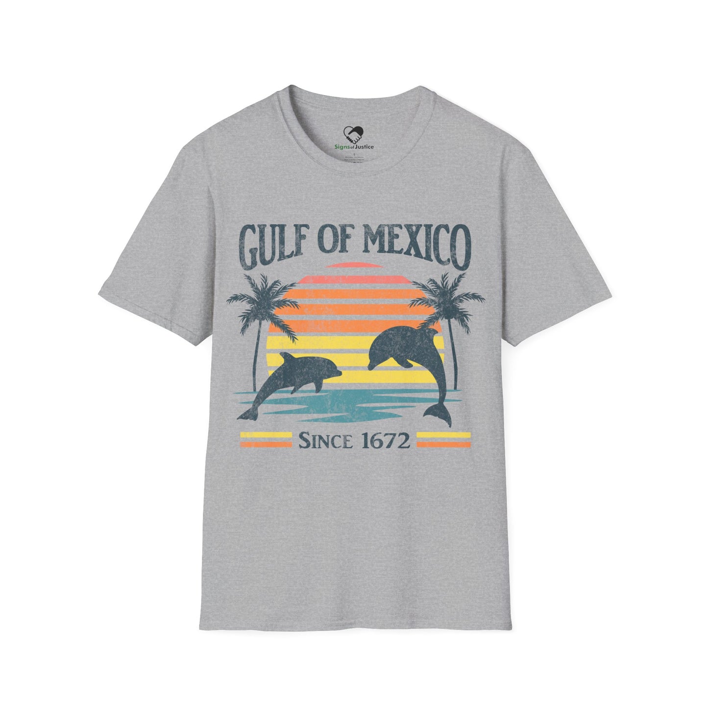 "Gulf of Mexico - Since 1672" Unisex T-Shirt