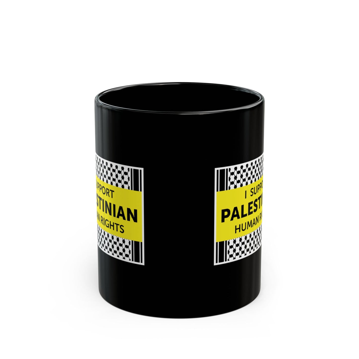 “I Support Palestinian Human Rights” 11 oz. Mug