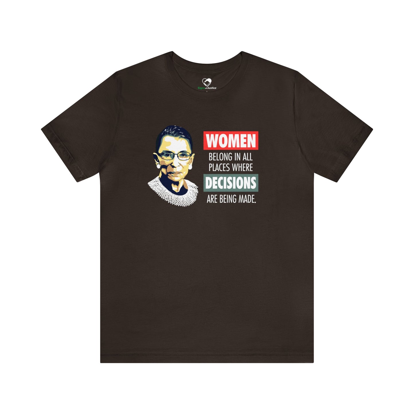 “Notorious RBG” Unisex T-Shirt (Bella+Canvas)