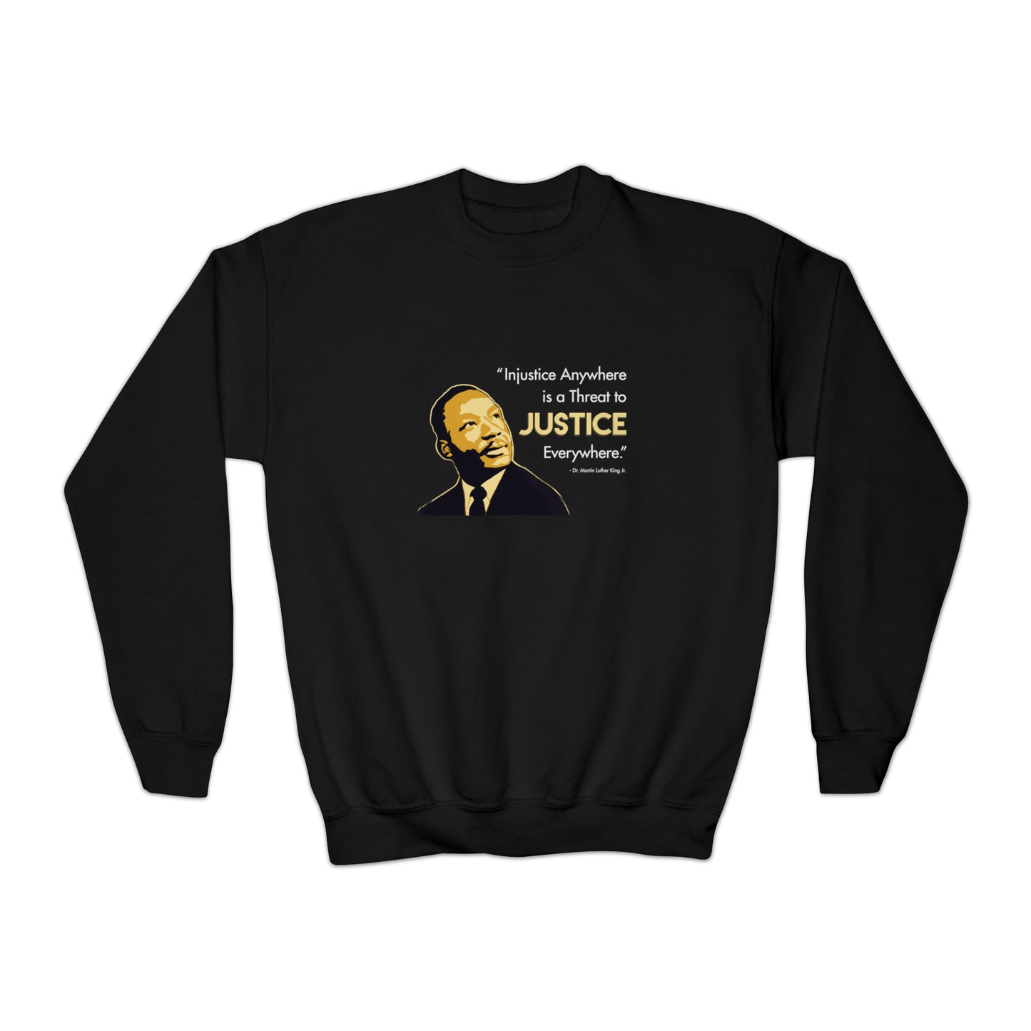 “MLK Justice” Youth Sweatshirt