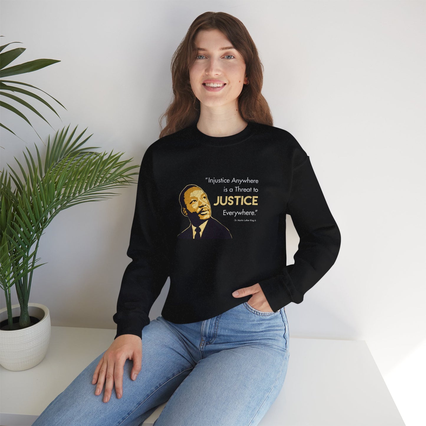 “MLK Justice” Unisex Sweatshirt