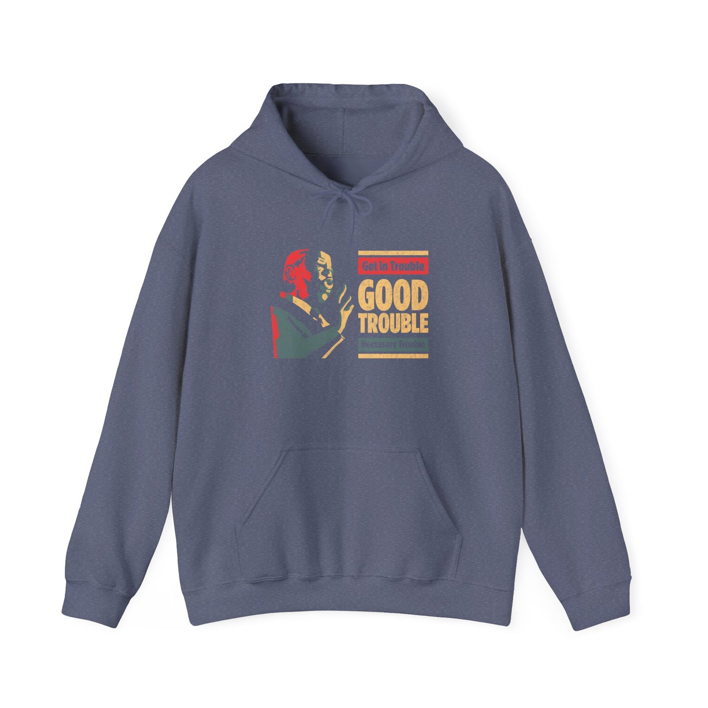 “John Lewis: Good Trouble” Unisex Hoodie