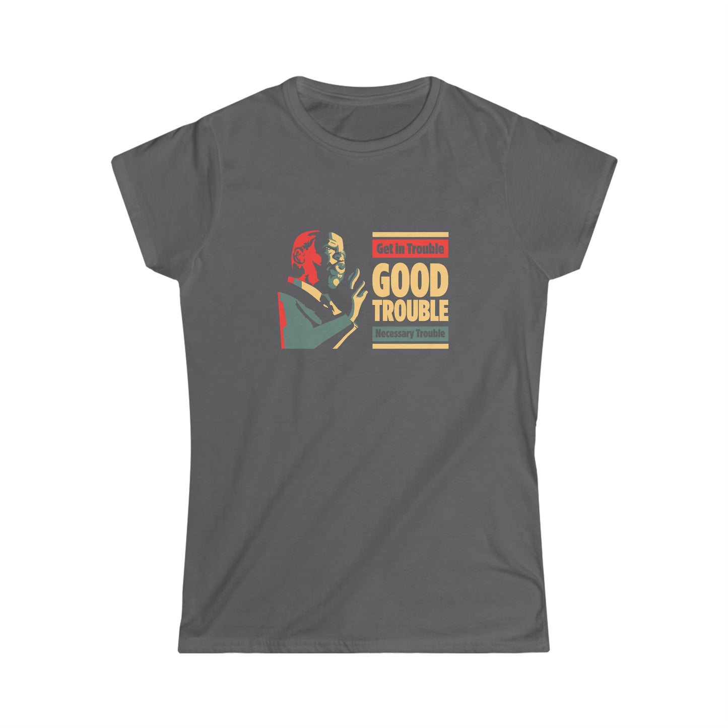 “John Lewis: Good Trouble” Women’s T-Shirts