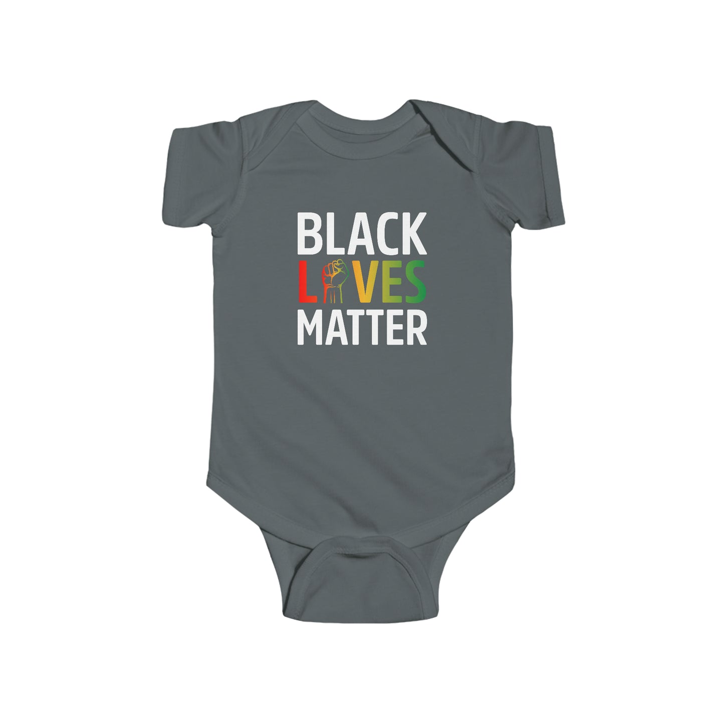 “Black Lives Matter – Unity Fist (Pan-Africa)” Infant Onesie