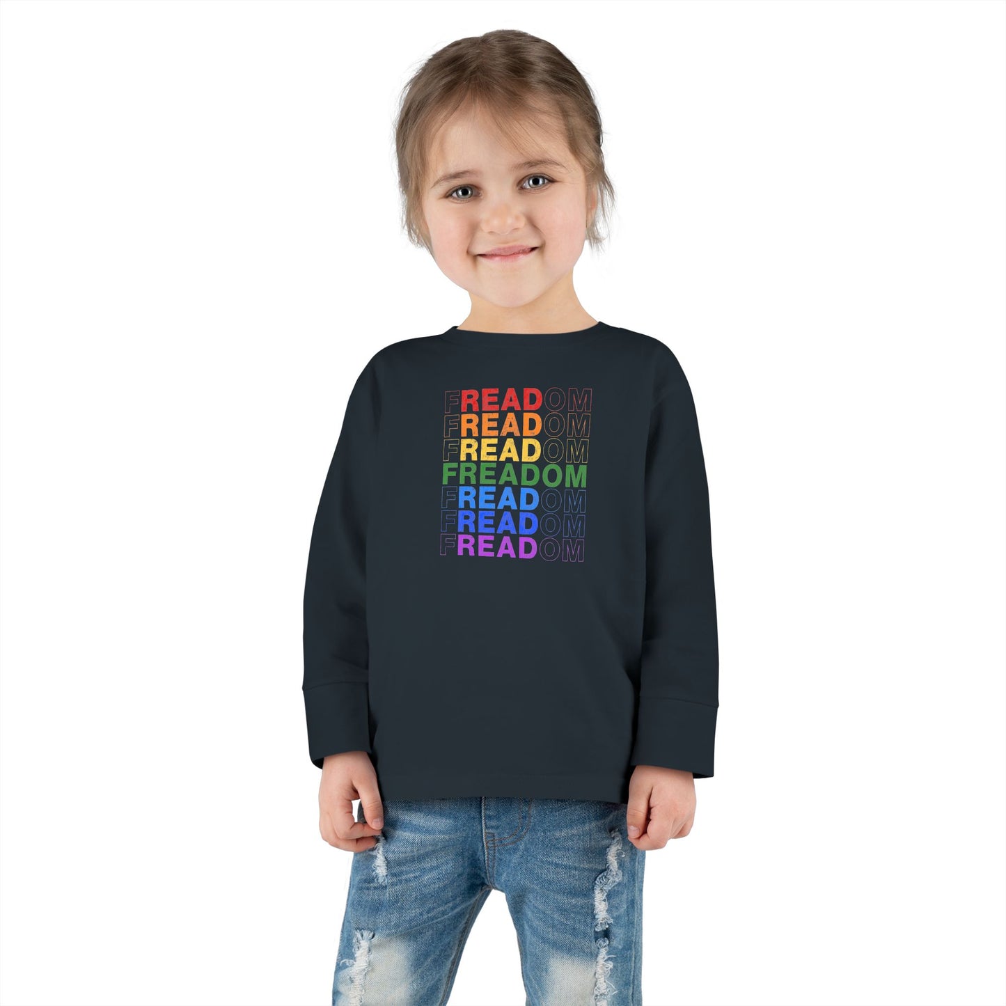 “FREADOM” Toddler Long Sleeve Tee