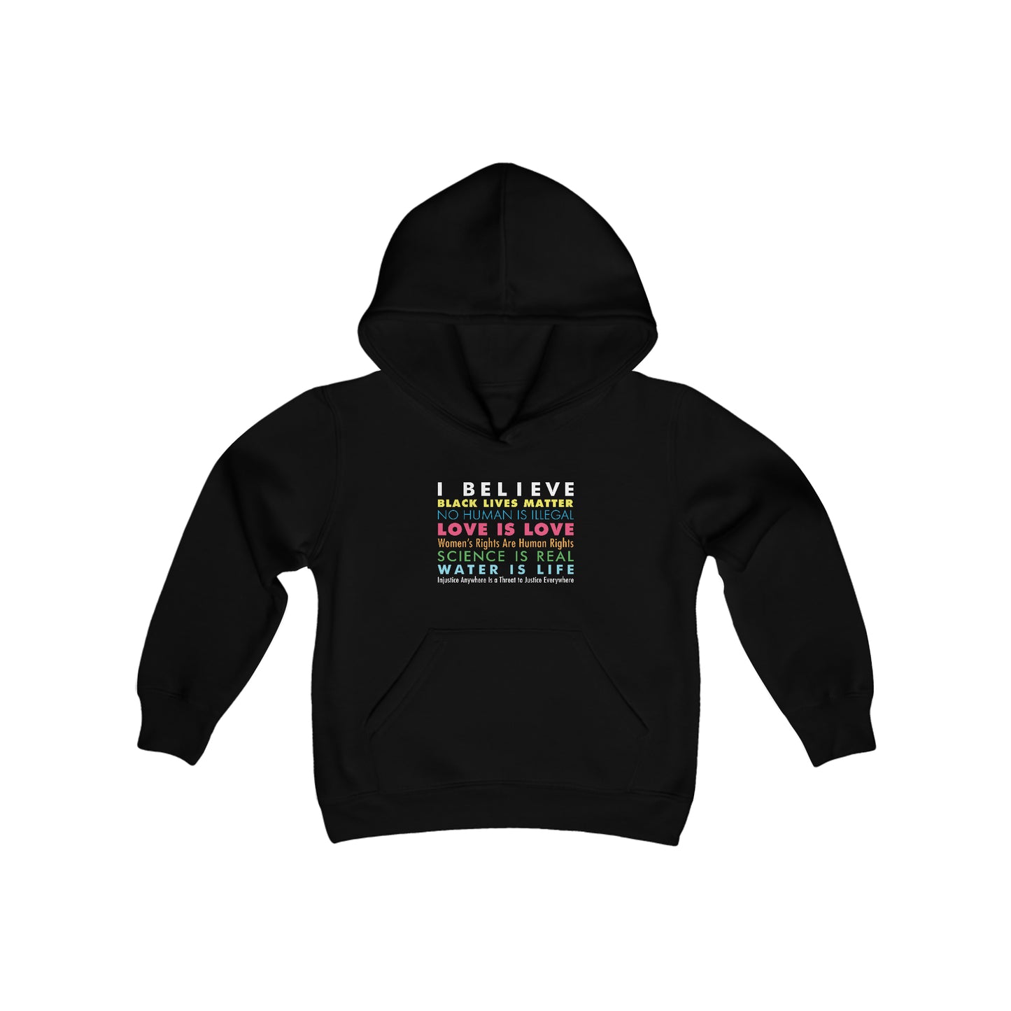 “I / We Believe” Youth Hoodie