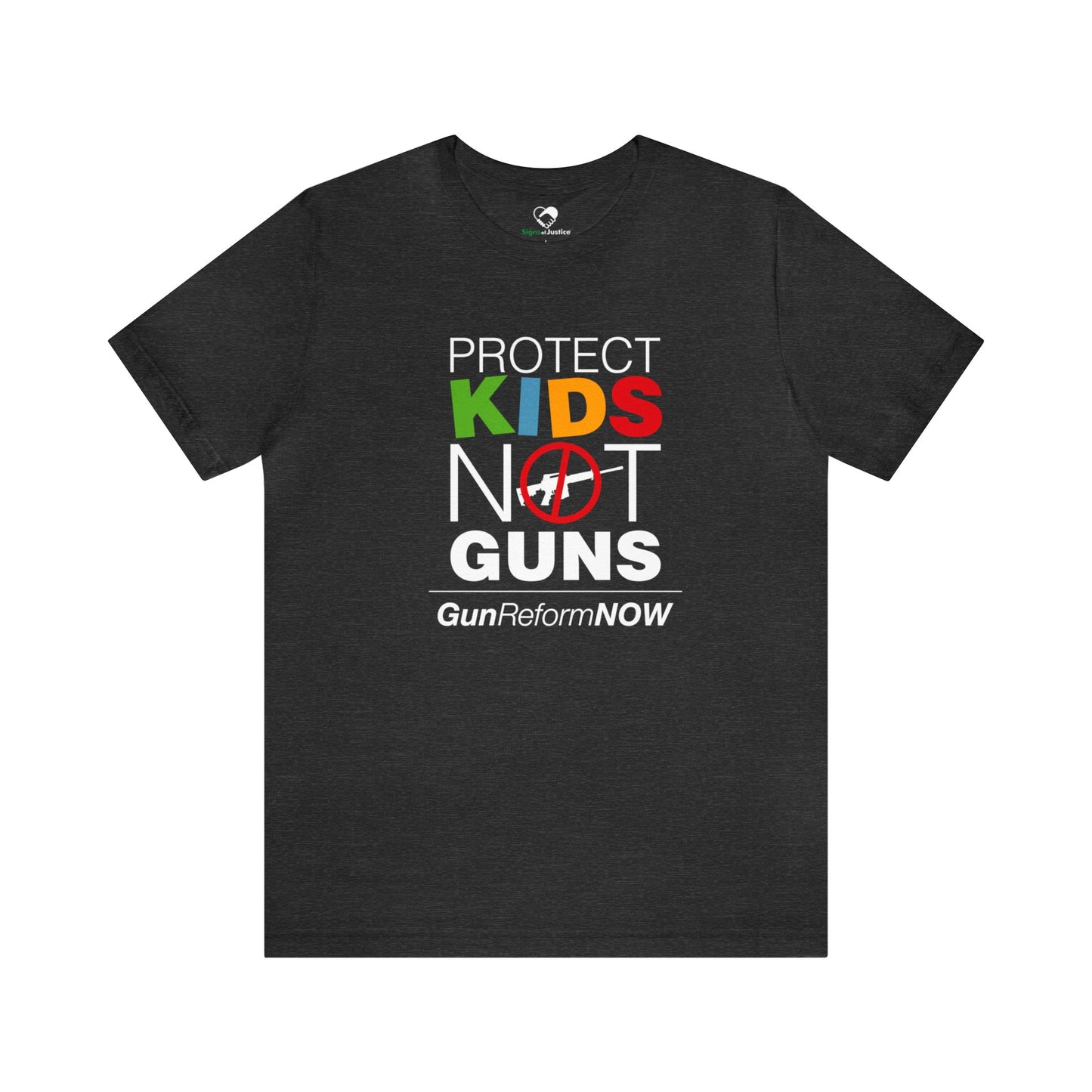 "Protect Kids Not Guns" Unisex T-Shirt (Bella+Canvas)