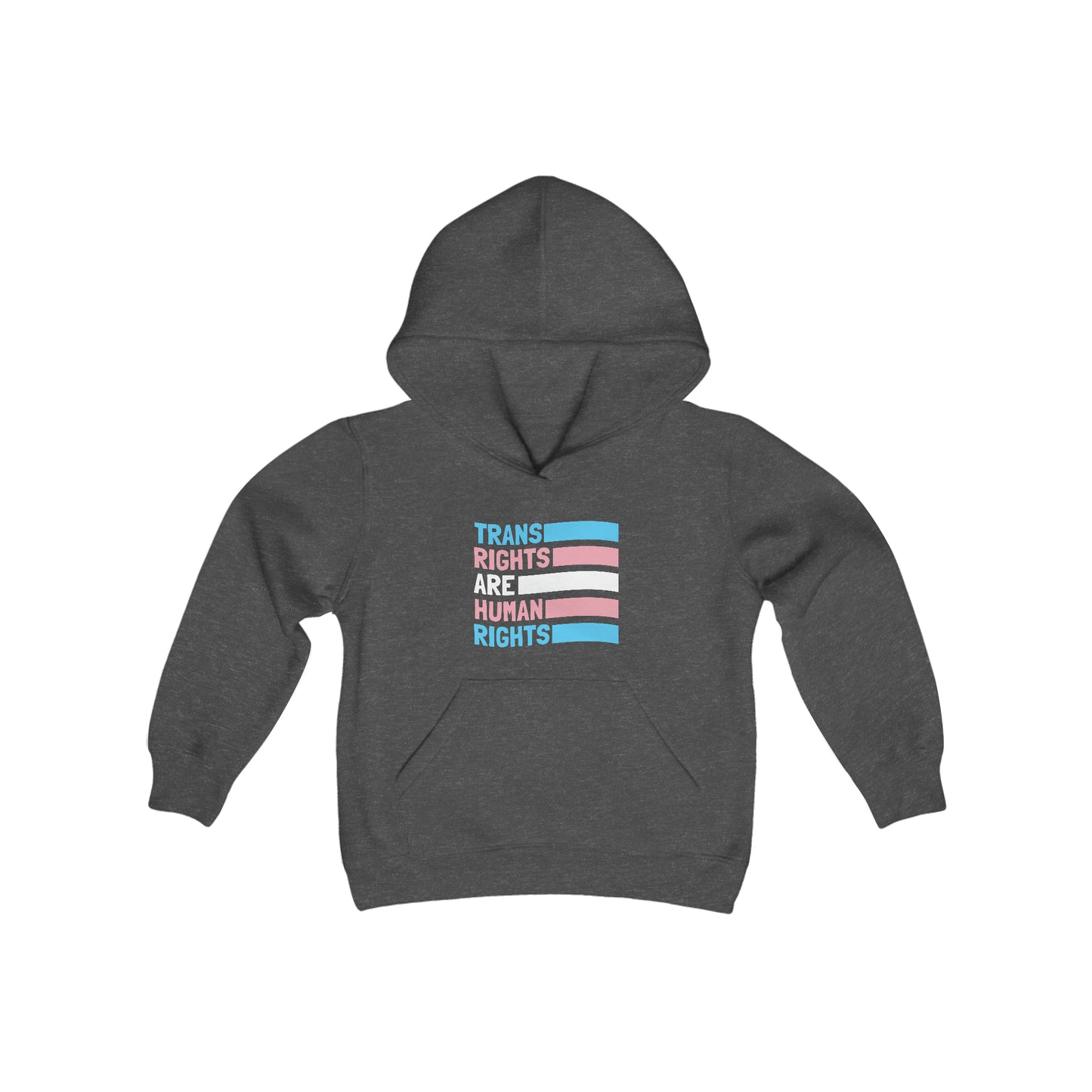 “Trans Rights Are Human Rights” Youth Hoodie