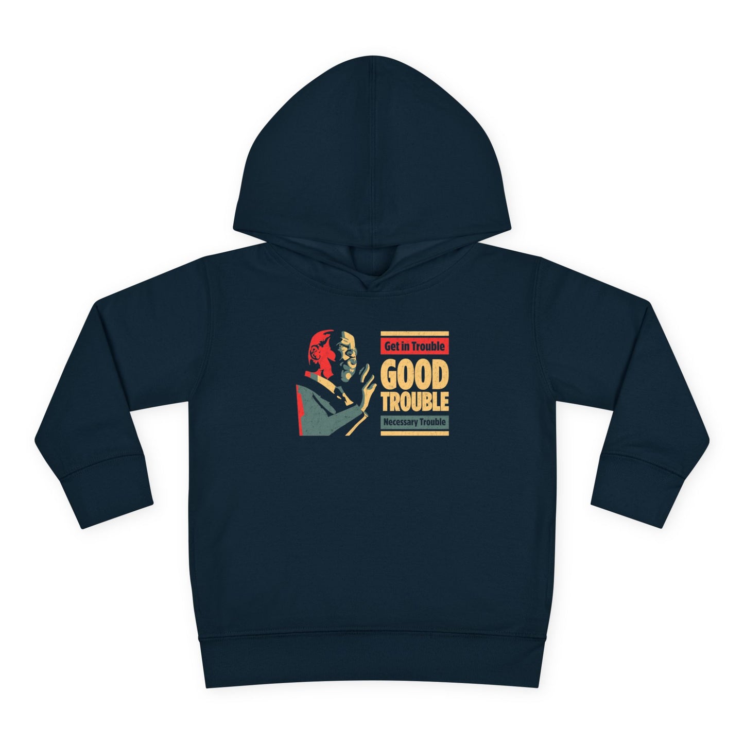 “John Lewis: Good Trouble” Toddler Hoodie