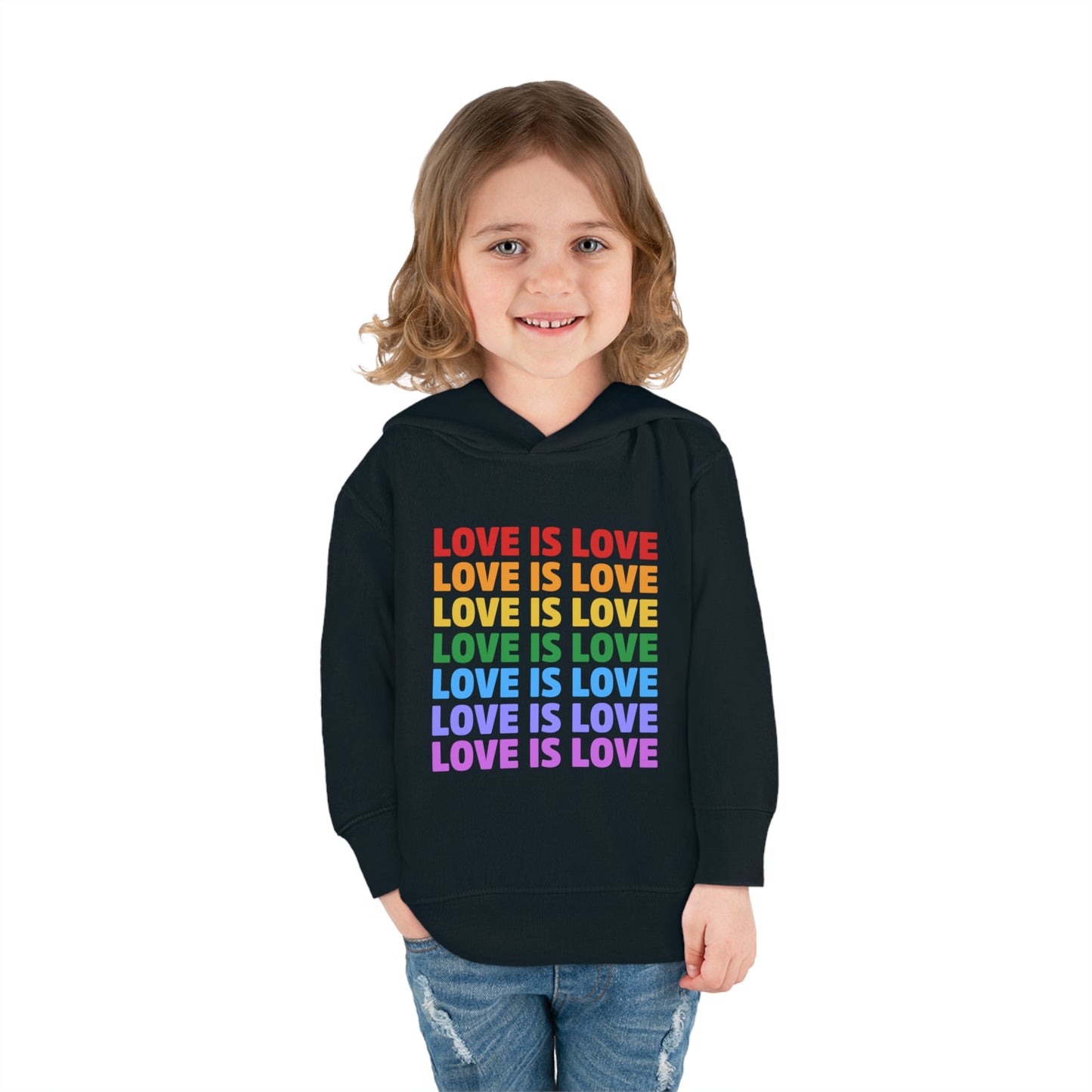 “Love is Love” Toddler Hoodie