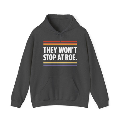 “They Won't Stop at Roe” Unisex Hoodie