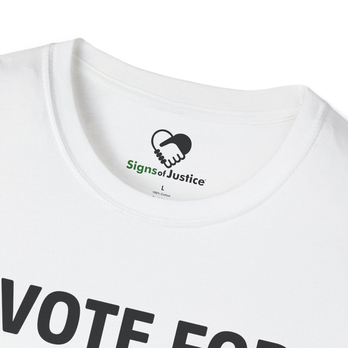 “I Vote For” Unisex T-Shirt