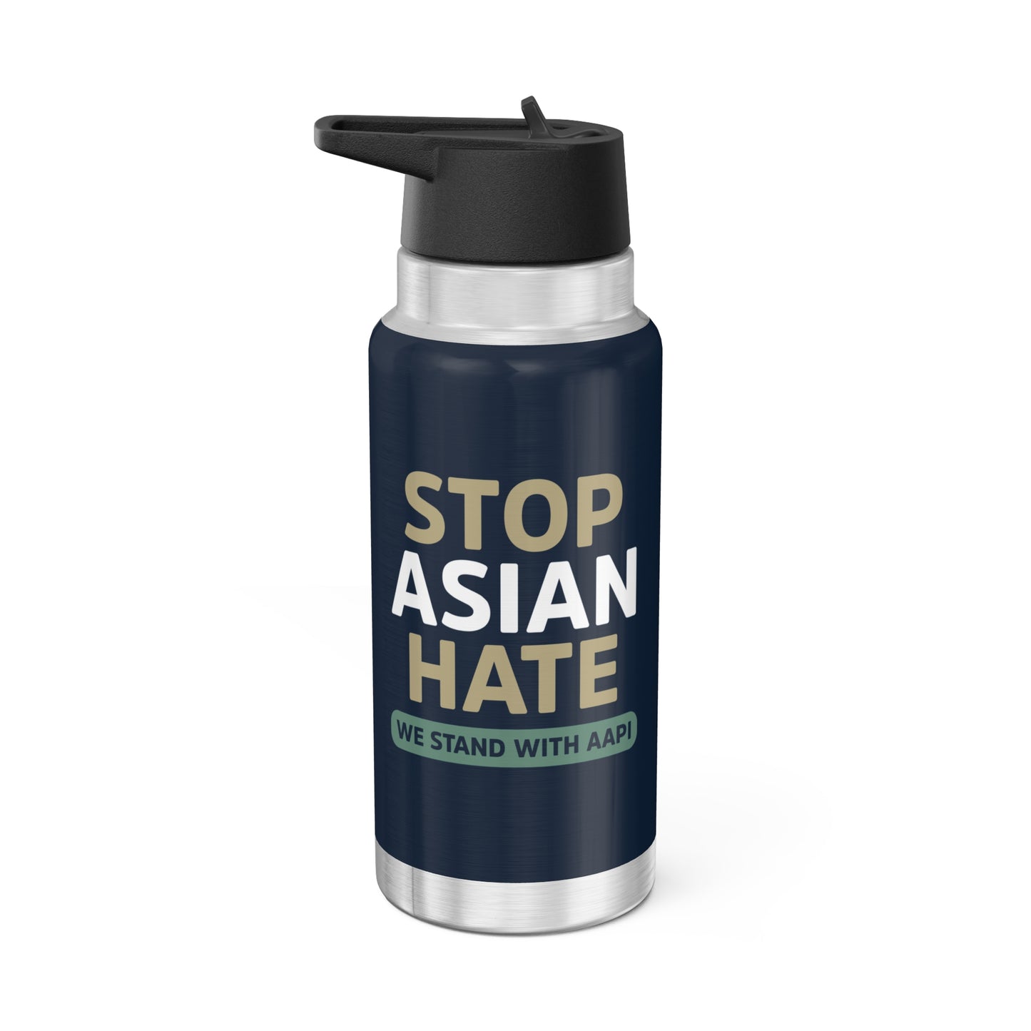 “Stop Asian Hate” 32 oz. Tumbler/Water Bottle