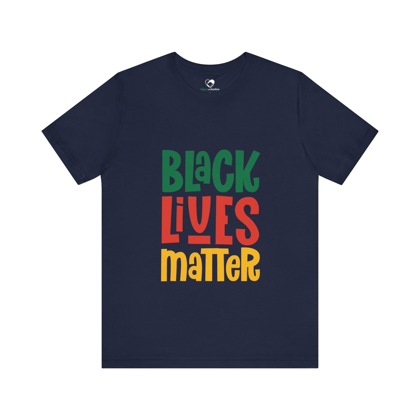 “Black Lives Matter – Solidarity (Pan-Africa 2)” Unisex T-Shirt (Bella+Canvas)
