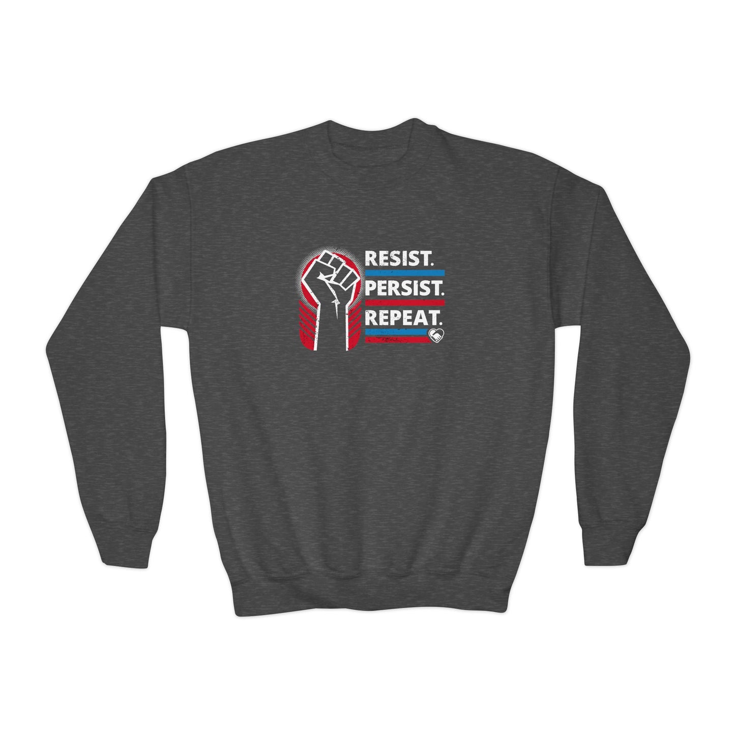 "Resist Persist Repeat" Youth Sweatshirt