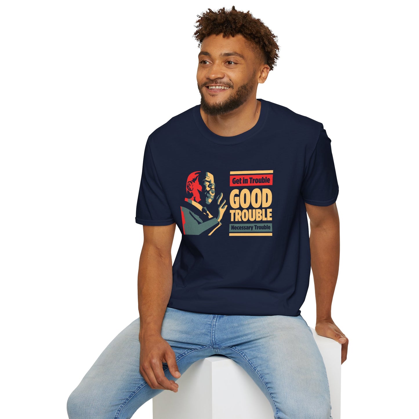 “John Lewis: Good Trouble” Unisex T-Shirt