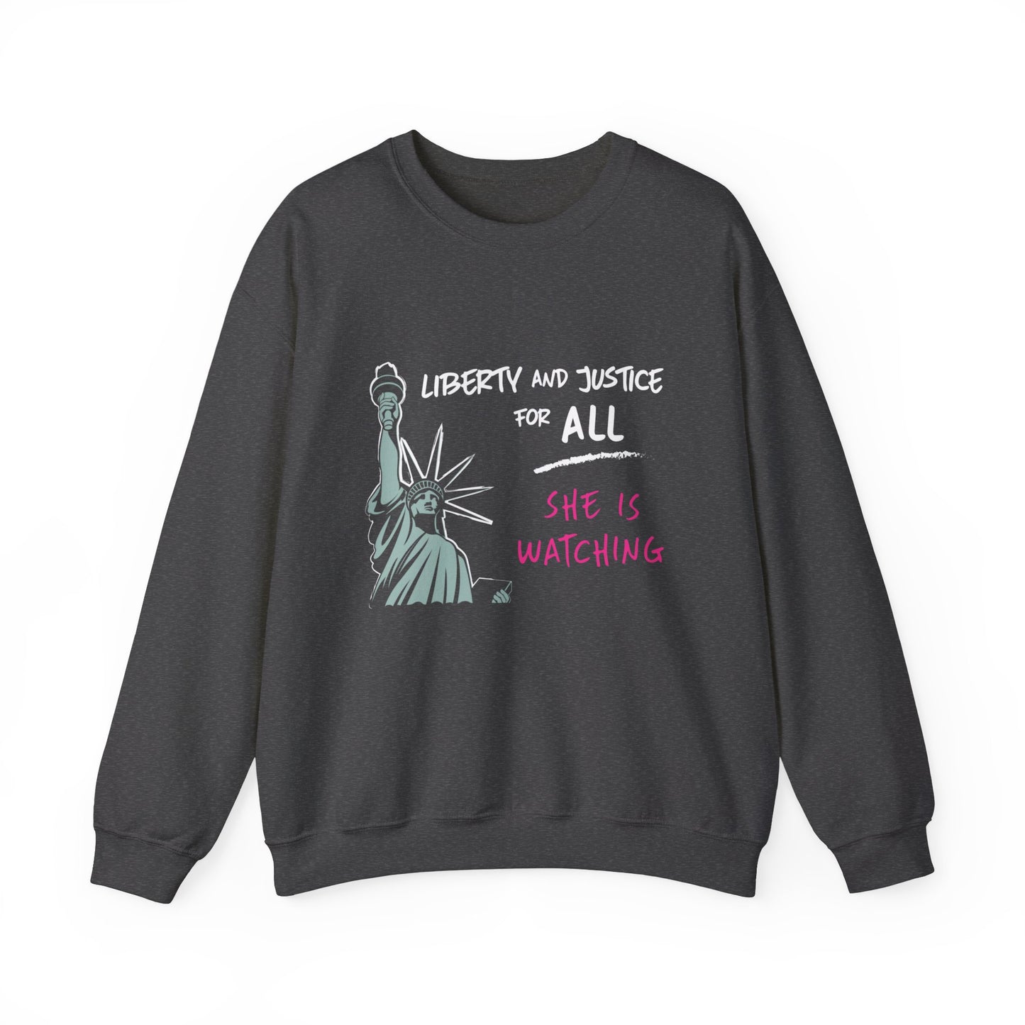 “Lady Liberty” Unisex Sweatshirt