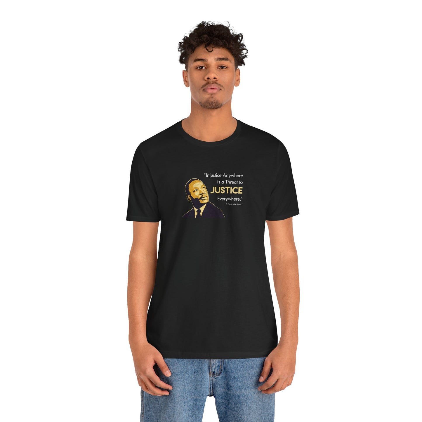 “MLK Justice” Unisex T-Shirt (Bella+Canvas)