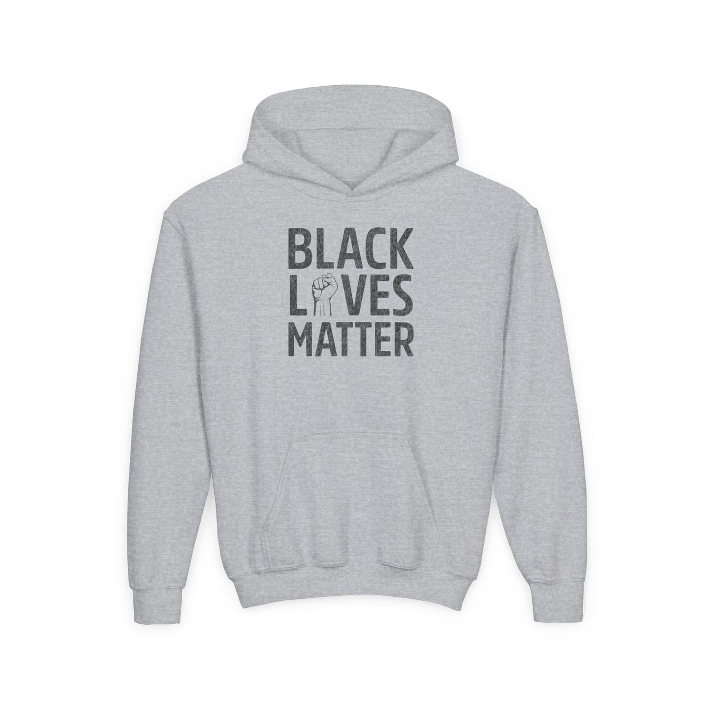 “Black Lives Matter – Unity Fist” Youth Hoodie