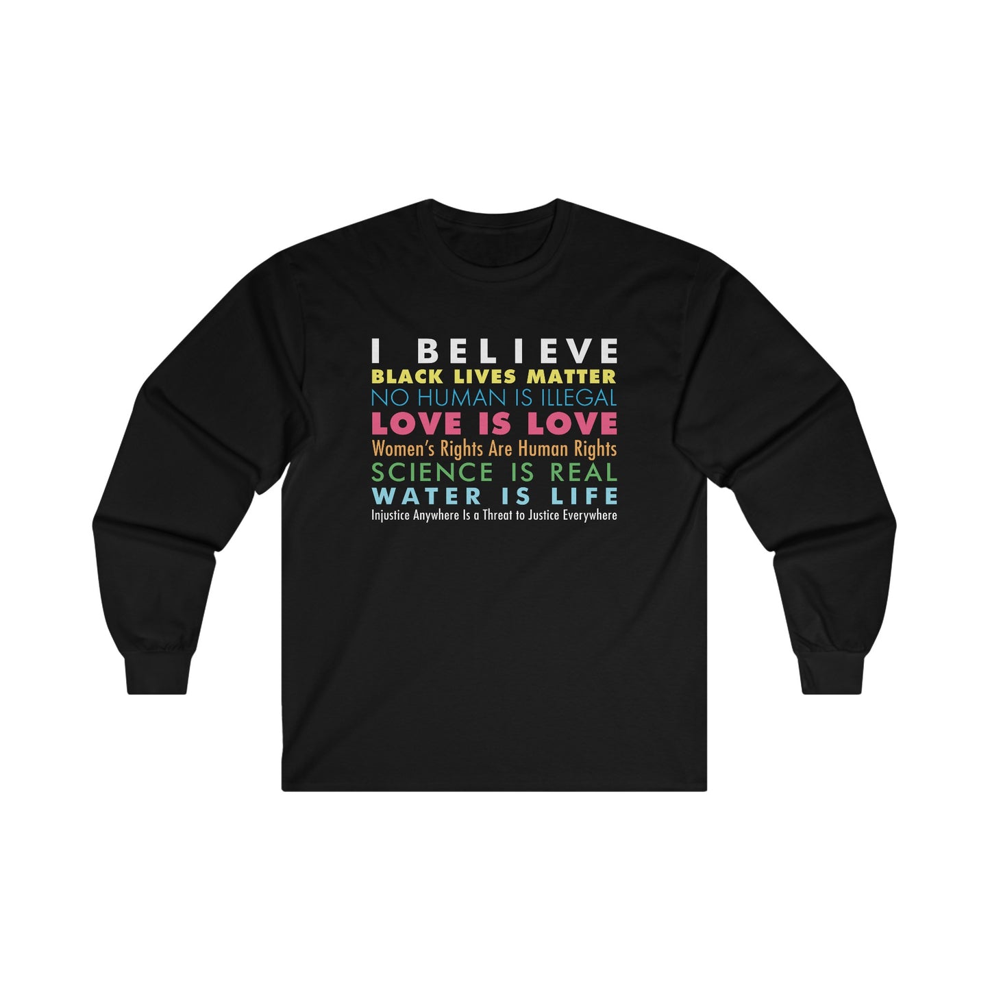 “I / We Believe” Unisex Long Sleeve T-Shirt