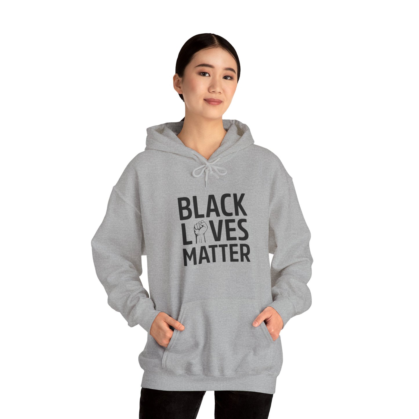 “Black Lives Matter – Unity Fist” Unisex Hoodie