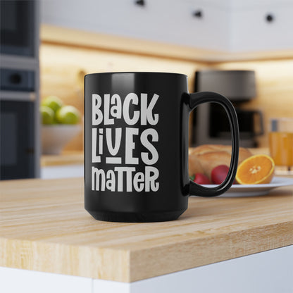 "Black Lives Matter – Solidarity” 15 oz. Mug